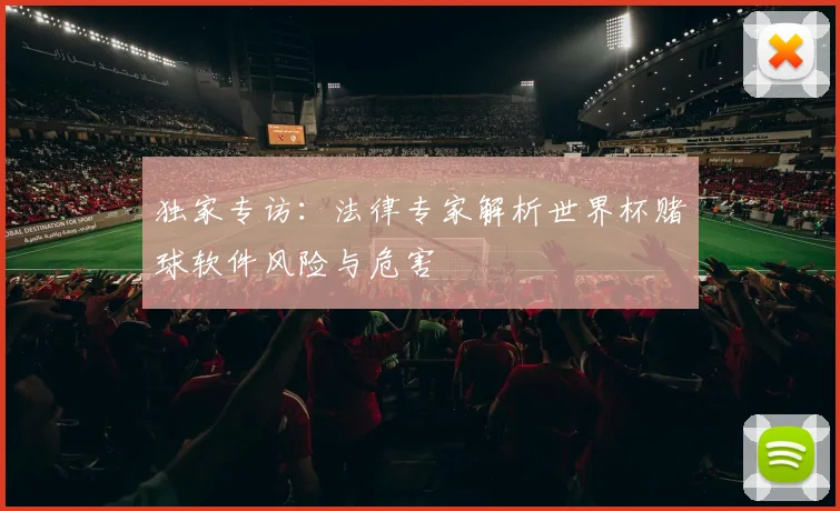 独家专访：法律专家解析世界杯赌球软件风险与危害